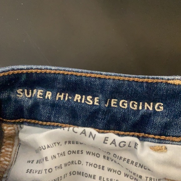 American Eagle jeans size 0 regular - Picture 6 of 8